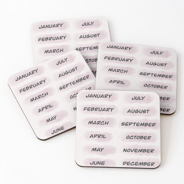 Item preview, Months of the year designed and sold by FerArtt.