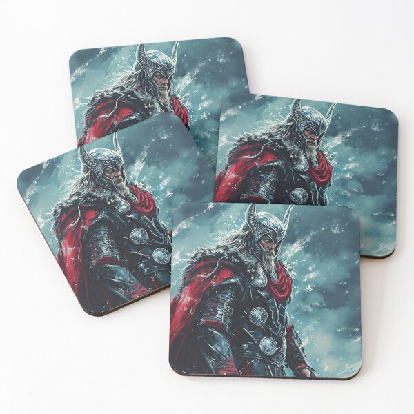 Item preview, THOR Thunder God - Artistic Interpretation of the Norse Deity Thor designed and sold by Very Peculiar.