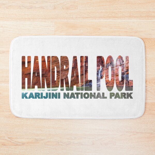 Item preview, HANDRAIL POOL - Hancock Gorge Karijini Western Australia designed and sold by Adam Gormley.