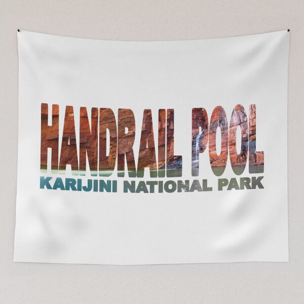 Item preview, HANDRAIL POOL - Hancock Gorge Karijini Western Australia designed and sold by Adam Gormley.