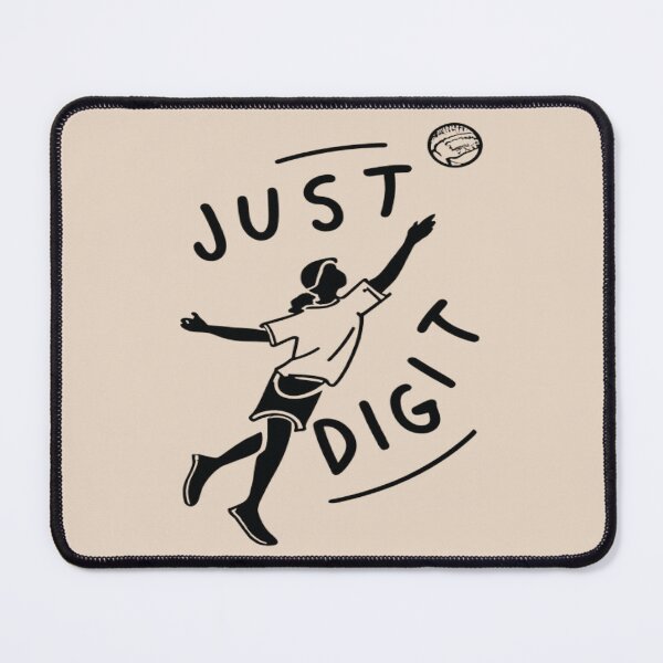 Item preview, Just Dig It Volleyball palyer serving the ball  Cool Vintage designed and sold by UrbanGraphixs.