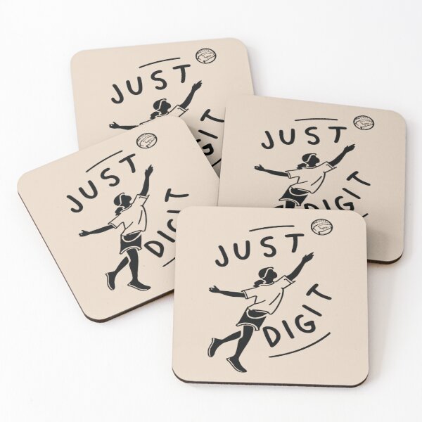 Item preview, Just Dig It Volleyball palyer serving the ball  Cool Vintage designed and sold by UrbanGraphixs.