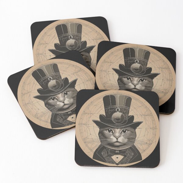Item preview, Cosmic Distinguished Cat 21 designed and sold by Dose of Dysfunction.