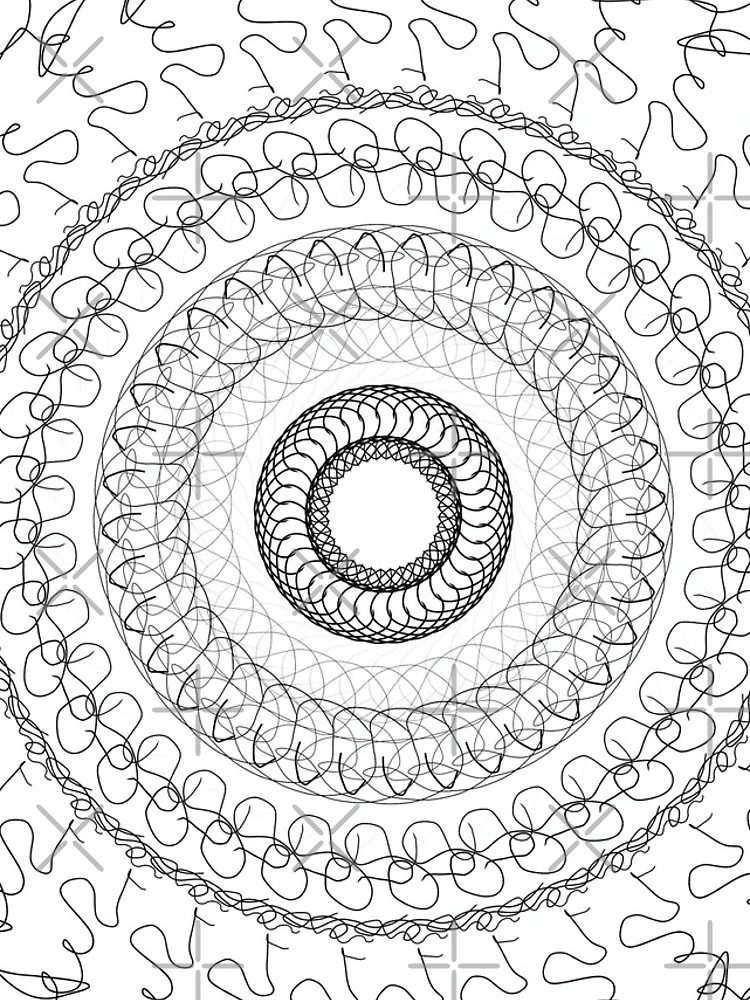 Thumbnail 4 of 4, iPhone Case, Programmer Cloth Graphical Visualization Line Art designed and sold by R4CProject.