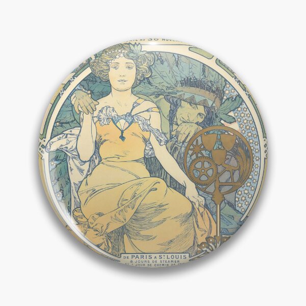 Item preview, HD. Universal Exposition of St Louis, by Alphonse Mucha. (Original colors) designed and sold by MINDTHECHERRY.