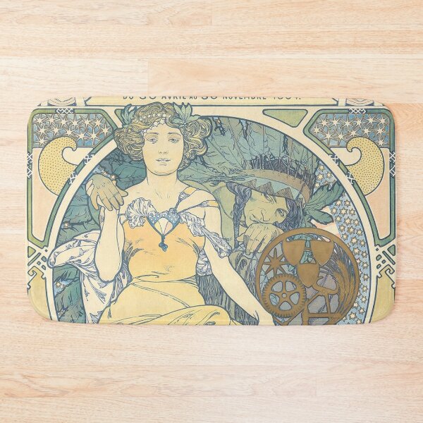Item preview, HD. Universal Exposition of St Louis, by Alphonse Mucha. (Original colors) designed and sold by MINDTHECHERRY.