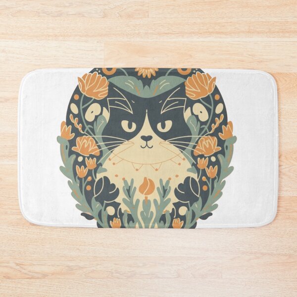 Item preview, Cat in Flowers, Nature Lovers designed and sold by Cr320.