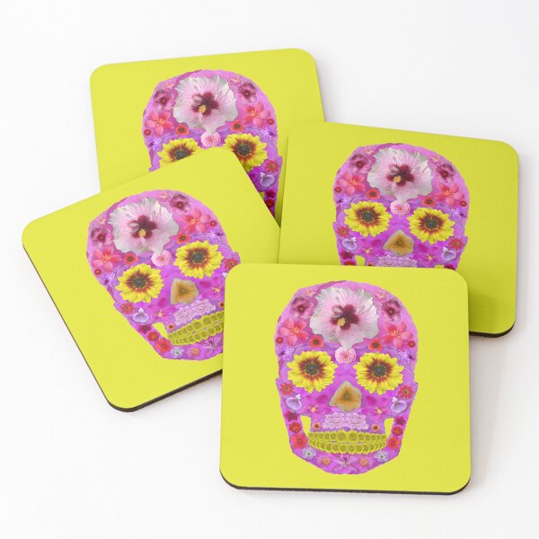 Item preview, Flower Skull 7 designed and sold by GobaFineArts.