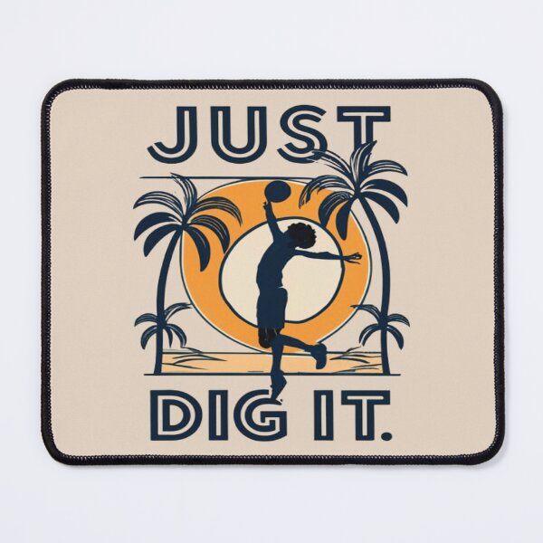 Item preview, Just Dig It Beach Volleyball palyer serving the ball  Cool Vintage designed and sold by UrbanGraphixs.