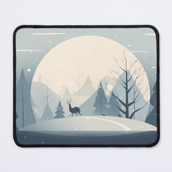 Item preview, Whimsical illustration of a snow globe designed and sold by randrdesign.
