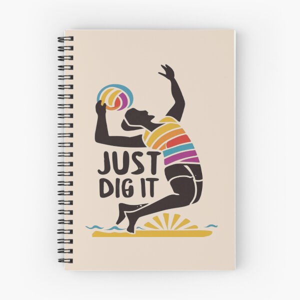Item preview, Just Dig It Beach Volleyball palyer serving the ball  Cool Vintage designed and sold by UrbanGraphixs.