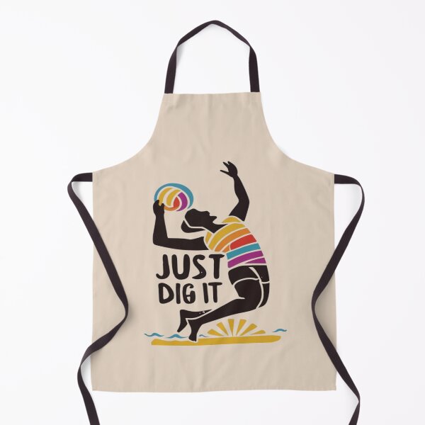 Item preview, Just Dig It Beach Volleyball palyer serving the ball Cool Vintage designed and sold by UrbanGraphixs.