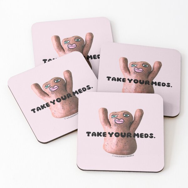 Item preview, Take your meds., Mr. Blob, blob, cute blob, v1 | @lilsboobthangs © designed and sold by lilsboobthangs.