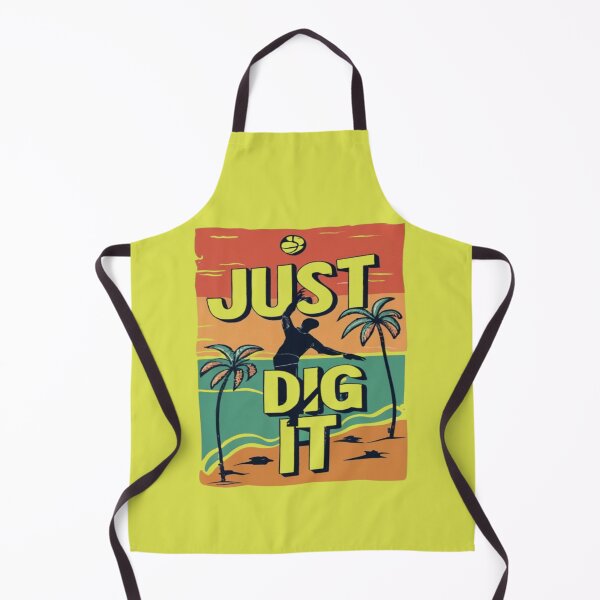 Item preview, Just Dig It Beach Volleyball palyer serving the ball Cool Vintage designed and sold by UrbanGraphixs.
