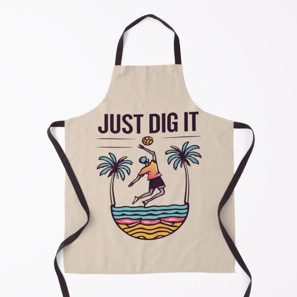 Item preview, Just Dig It Beach Volleyball palyer serving the ball Cool Vintage designed and sold by UrbanGraphixs.