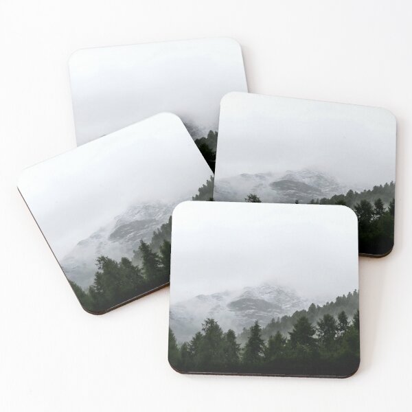 Item preview, Foggy mountains coniferous forest panoramic landscape photography #28 designed and sold by JosephinFelicia.
