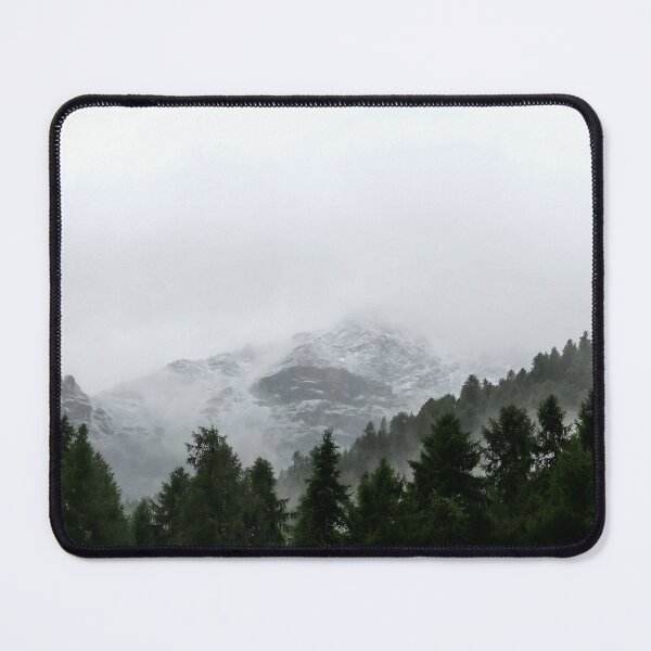 Item preview, Foggy mountains coniferous forest panoramic landscape photography #28 designed and sold by JosephinFelicia.