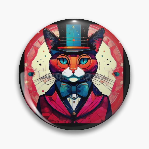 Item preview, Cosmic Distinguished Cat 27 designed and sold by Dose of Dysfunction.