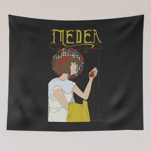 Item preview, Medea art nouveau theater poster designed and sold by mattdoug.
