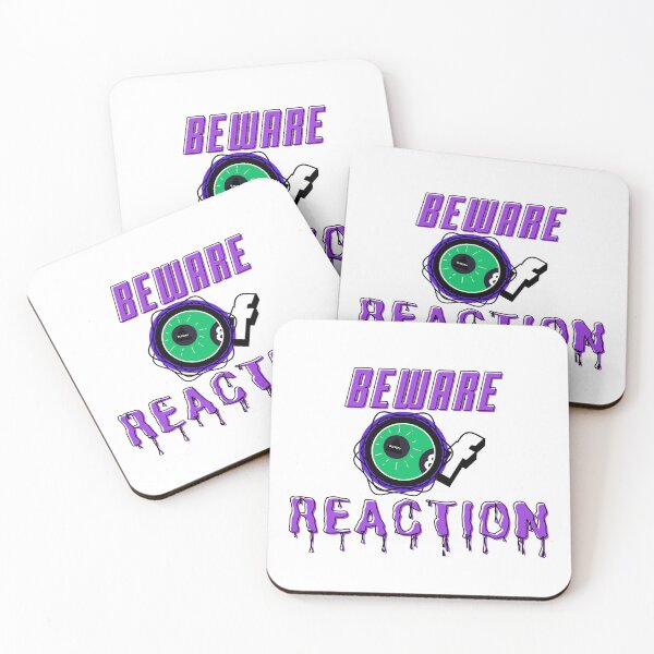 Item preview, Beware of reaction, black ball  designed and sold by Void-in.