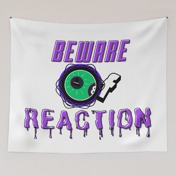 Item preview, Beware of reaction, black ball  designed and sold by Void-in.