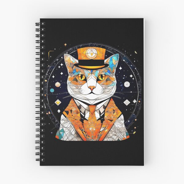Item preview, Cosmic Distinguished Cat 28 designed and sold by Dose of Dysfunction.