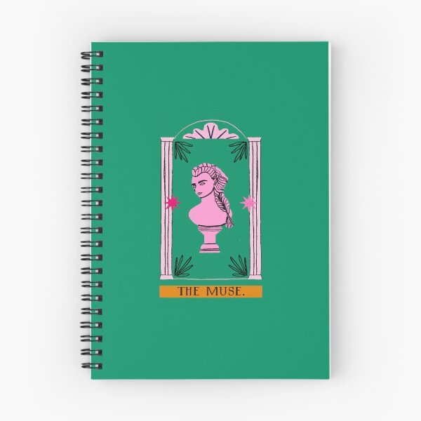 Item preview, The Muse Tarot Card in Parrot Green & Pink -- Tarot for Creatives designed and sold by pinkthesis.