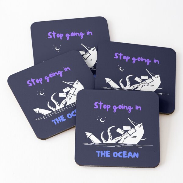 Item preview, Stop going in the ocean designed and sold by RodainaArt.