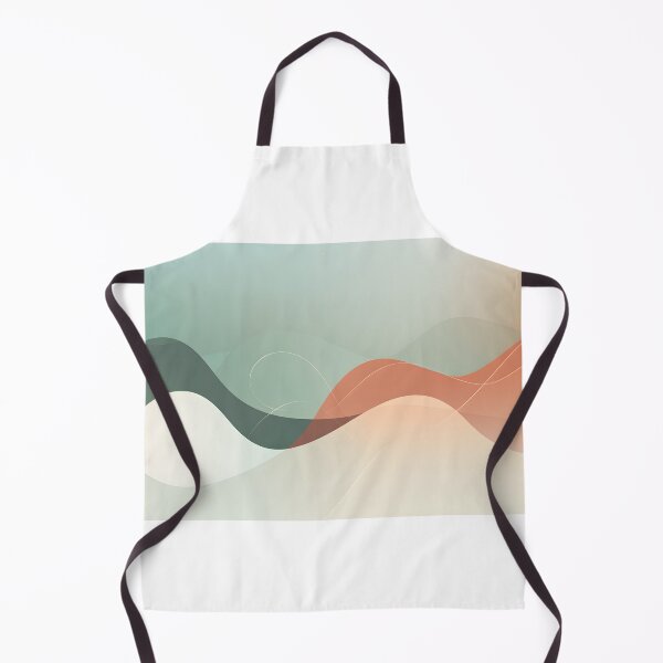 Item preview, A colorful waves on a white background designed and sold by johndesign88.