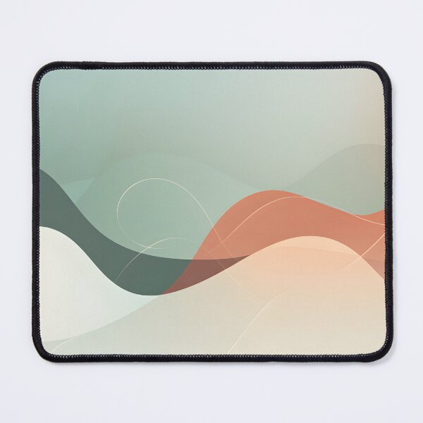 Item preview, A colorful waves on a white background designed and sold by johndesign88.
