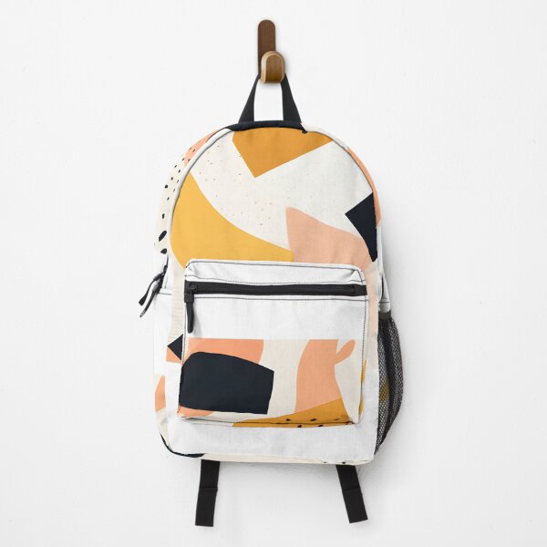 Item preview, A colorful pattern with black and orange shapes designed and sold by johndesign88.