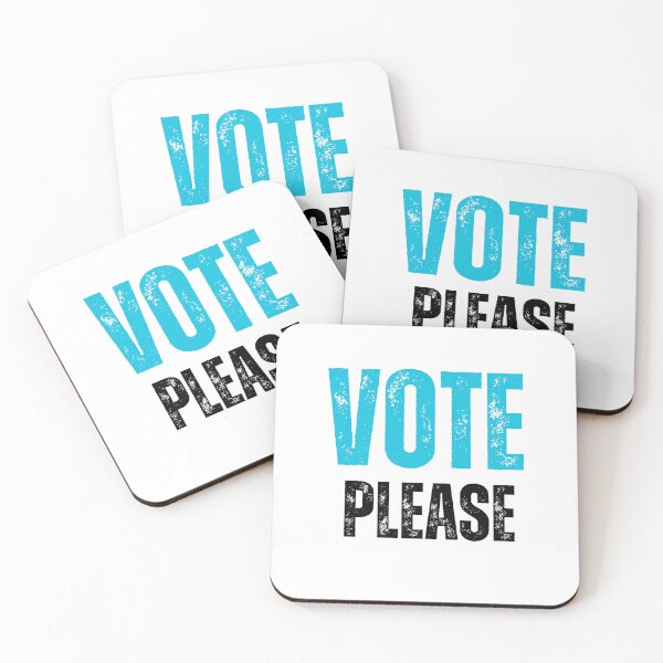 Item preview, Vote Please Elections Campaign Presidential Local Democratic  designed and sold by VioletsnPansies.