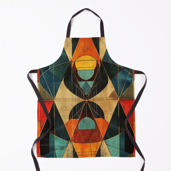 Item preview, Geometric Abstract Retro Fusion Art designed and sold by Nicholas Panek.
