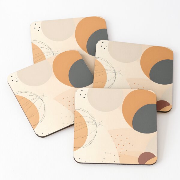 Item preview, A colorful art piece with circles and dots designed and sold by johndesign88.