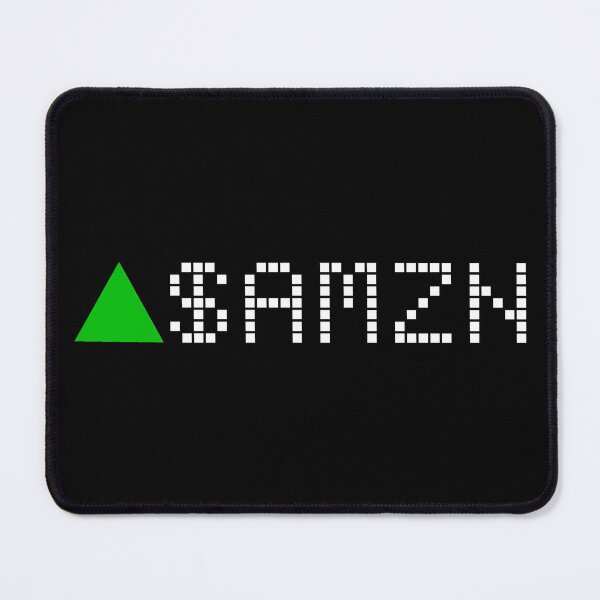 Item preview, Amazon Stock Ticker Green - White Font designed and sold by frankyou.
