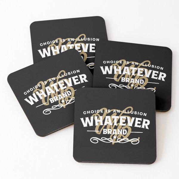 Item preview, Whatever Brand (white and yellow) designed and sold by Murder of Crows.