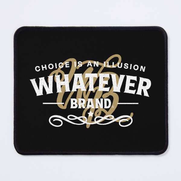 Item preview, Whatever Brand (white and yellow) designed and sold by Murder of Crows.