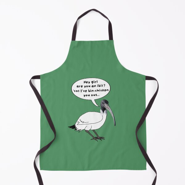 Item preview, Hey girl are you an ibis ? ‘Cos I’ve bin-chicken you out.. designed and sold by Rob Price.