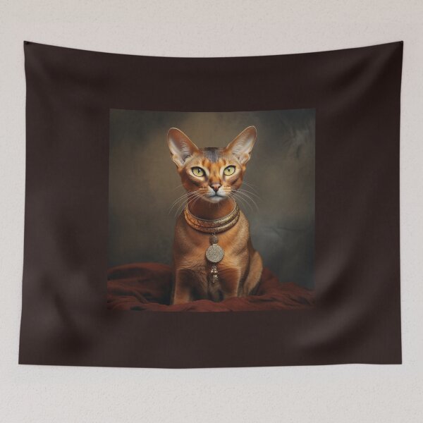 Item preview, Queen Abyssinian Cat designed and sold by Samuelsboro.