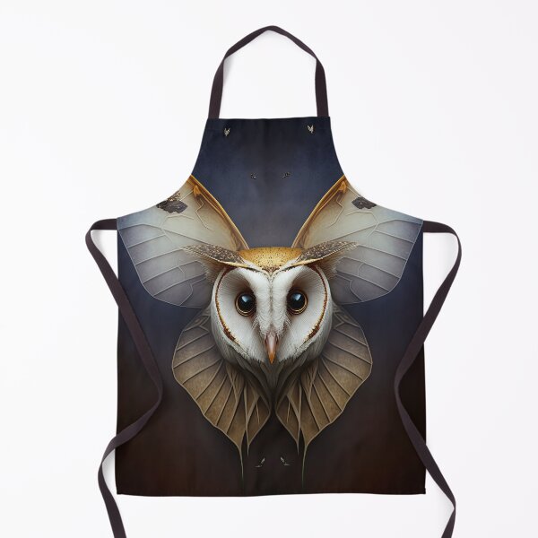 Item preview, Surreal barn owl moth designed and sold by locustgirl.