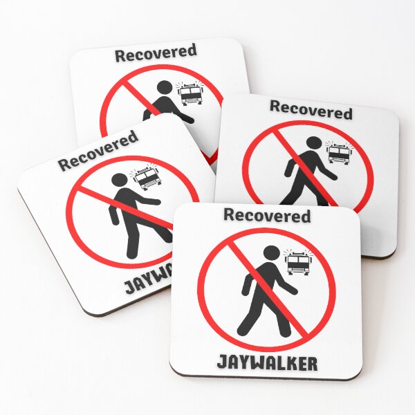 Item preview, Recovered Jaywalker No Walk Street Sign  designed and sold by a-new-light.