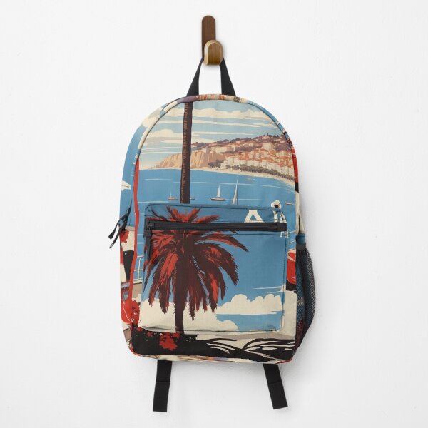 Item preview, Ajaccio France Vintage Poster Tourism designed and sold by TravelersGems.