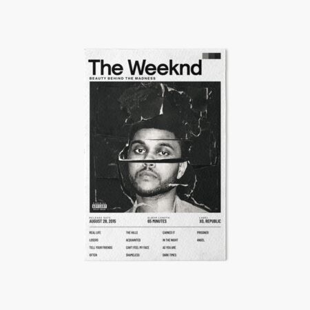 The Weeknd Album Wall Art for Sale