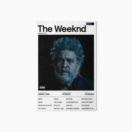 The Weeknd 'Beauty Behind The Madness' Poster – The Indie Planet