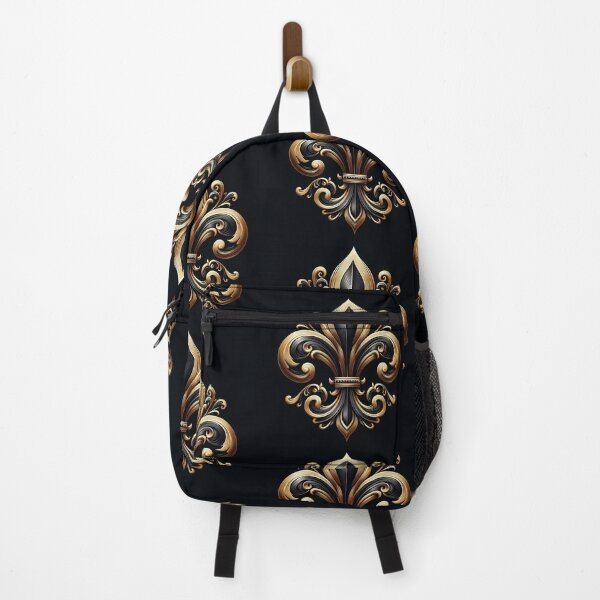 Item preview, Black and Gold Fleur De Lis 2 designed and sold by Artbytinavaughn.