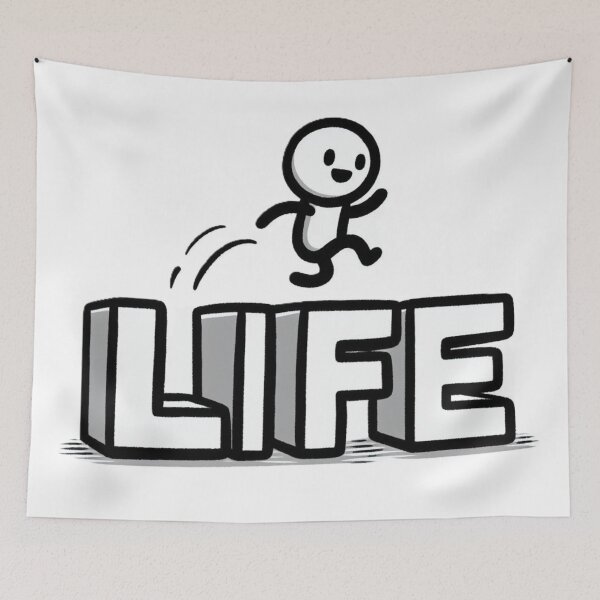 Item preview, Hurdle Of Life designed and sold by DronzaX.