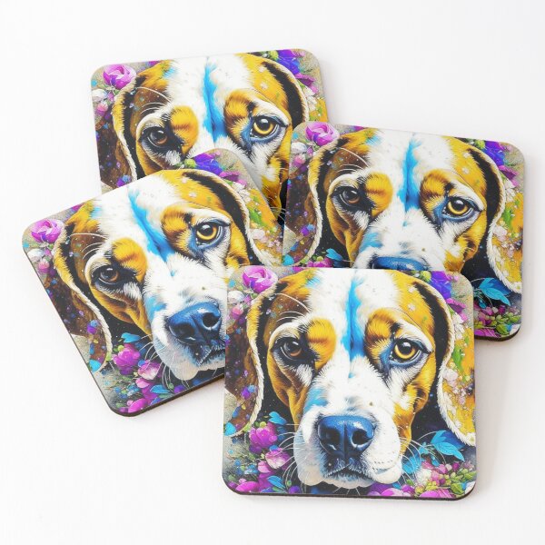 Item preview, Beagle Adorned With Roses designed and sold by Samrojo98.