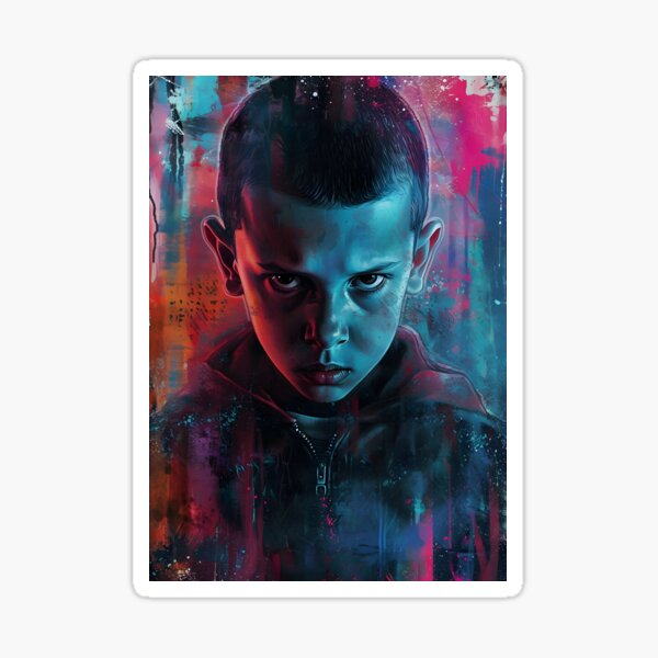Item preview, Stranger Things Surreal Synthesis: Navigating the Visual Journey through the Upside Down designed and sold by JuxtaJoy Studios.