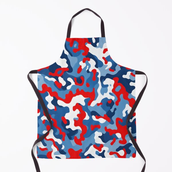 Item preview, Red blue and white camouflage designed and sold by TheCamoShop.