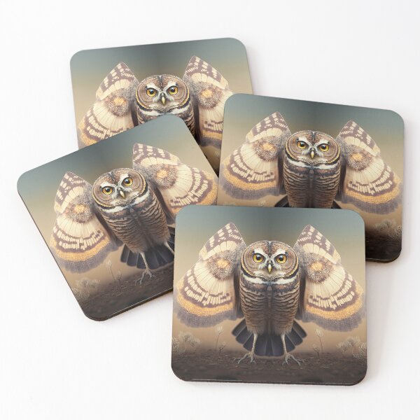 Item preview, Burrowing moth owl designed and sold by locustgirl.